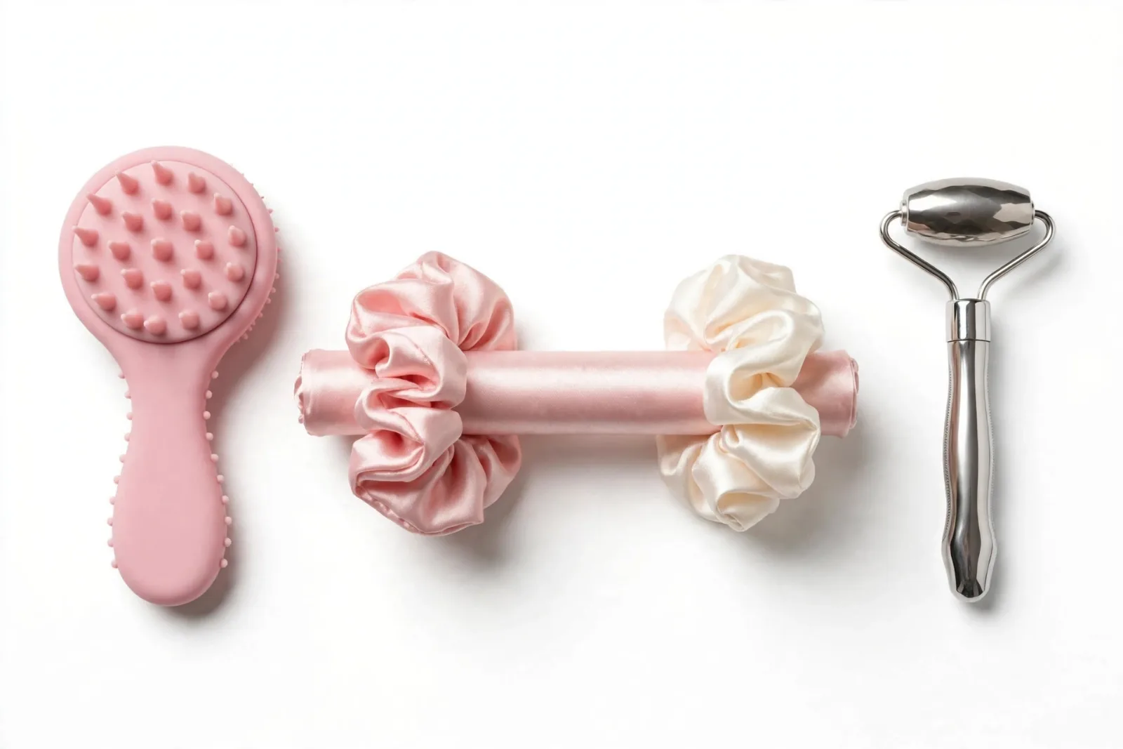 Beauty & Hair Care Tools collection, studio product photo on white background